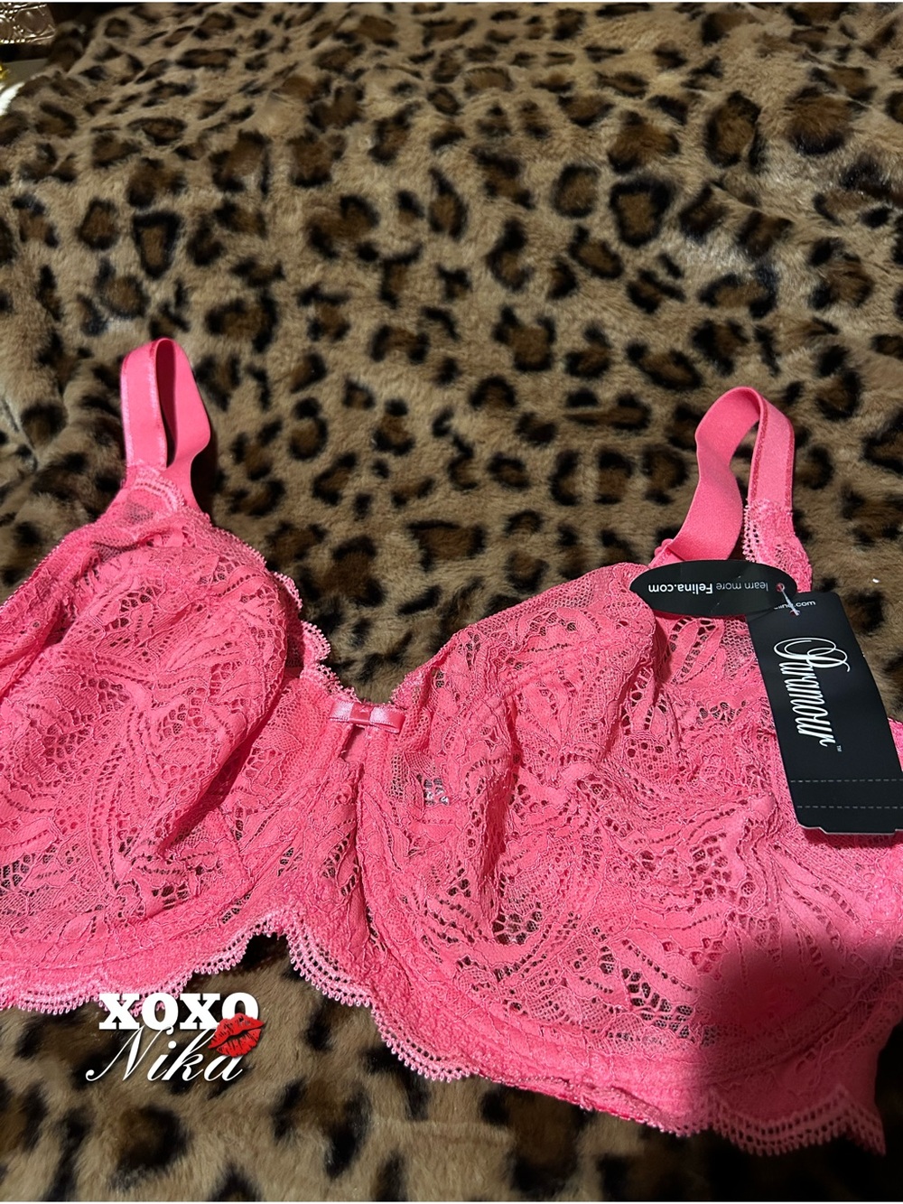 💖 Paramour Lace Underwire Bra – Size 36DDD💖